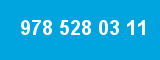978 528 03 11 978 528 03 11